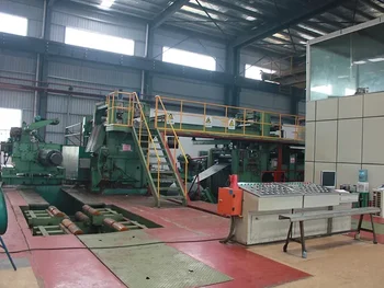 Consola de control para el proceso de desenrollado