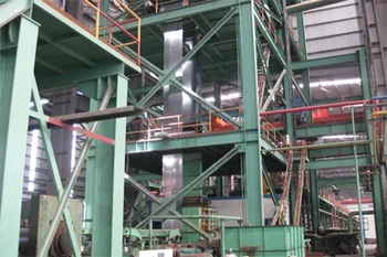 Línea de producción de bobinas de acero galvanizado
