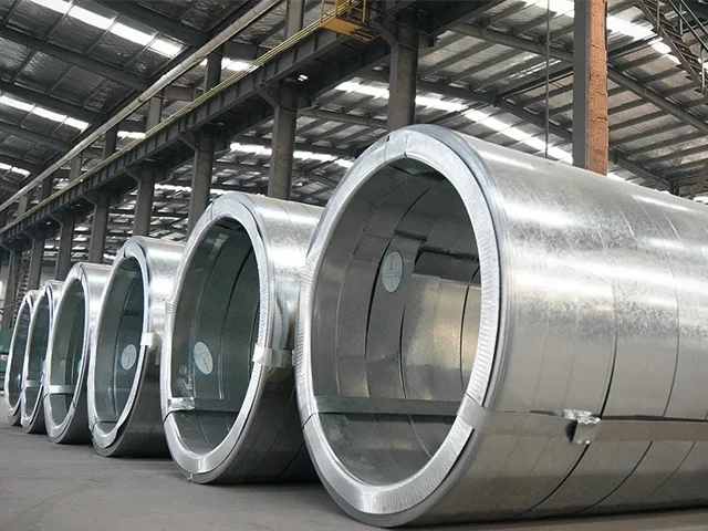 Bobina de acero galvanizado por inmersión en caliente (costura / spangle regular)