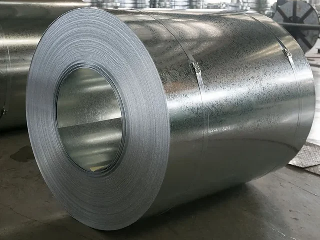 Bobina de acero galvanizado por inmersión en caliente (costura / spangle regular)